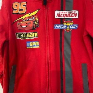 Boys size 5/6 lightning McQueen hoodie